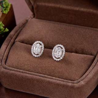 charming 925 Sterling Silver Studs Adorned with Petite, High-Quality Cubic Zircons